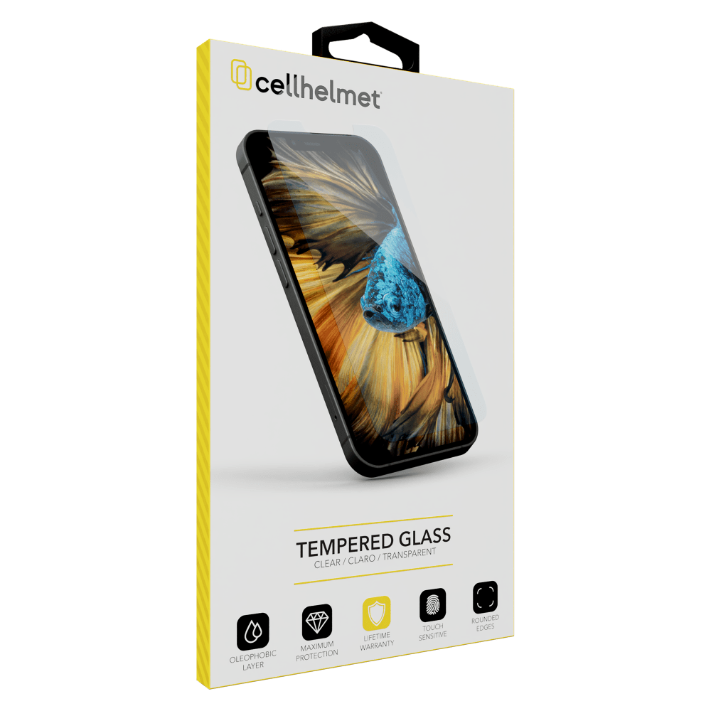 Cellhelmet Tempered Glass Screen Protector for Apple iPhone 15 Pro Max by Cellhelmet