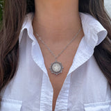 SALE Star Medallion Necklace by Jennifer Miller Jewelry