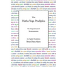 The Hatha Yoga Pradipika: The Original Sanskrit and An English Translation