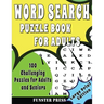 Word Search Puzzle Book for Adults: 100 Challenging Puzzles For Adult And Seniors - Large Print Edition