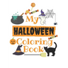 My halloween Coloring Book: coloring Numbers, Letters, Shapes, and Animals, halloween coloring activity book for age 1-5, Kindergarten & Preschool