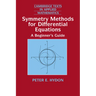 Symmetry Methods for Differential Equations: A Beginner's Guide