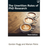 The Unwritten Rules of PhD Research