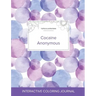 Adult Coloring Journal: Cocaine Anonymous (Turtle Illustrations, Purple Bubbles)