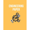 Engineering Paper: BookFactory Professional Engineering Notebook - 140 Pages, great design and nice yellow cover