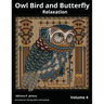 Owl Bird and Butterfly Coloring Books For Adults Relaxation: Art Therapy: (Anti-stress Art Therapy Adult Coloring Book Volume 4)
