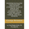 Marxism/Socialism, a Sociopathic Philosophy Conceived in Gross Error and Ignorance, Culminating in Economic Chaos, Enslavement, Terror, and Mass Murde