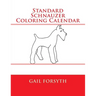 Standard Schnauzer Coloring Calendar