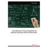 Generalization of Some Inequalities for Rational Functions with Prescribed Poles
