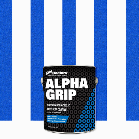 Alpha Grip Non-Slip Stripe and Athletic Court Paint by SlipDoctors