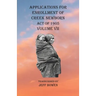 Applications For Enrollment of Creek Newborn Act of 1905 Volume VII