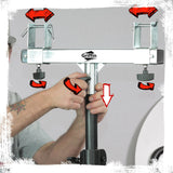 Light Trussing Stands by GRIFFIN - T Adapter DJ Booth Kit & Truss System for Lighting Cans & Speakers - Pro-Audio Stage Platform Hardware Mounting Kit by GeekStands.com