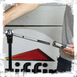 Cymbal Stand With Boom Arm by GRIFFIN (Pack of 2) - Drum Percussion Gear Hardware Set with Double Braced Legs - Counterweight Adapter for Crash, Ride by GeekStands.com