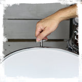 Piccolo Snare Drum 13" x 3.5" by GRIFFIN - 100% Poplar Wood Shell with Black PVC & White Coated Drum Head - Drummers Acoustic Marching Kit Percussion by GeekStands.com