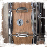 Oak Wood Snare Drum by GRIFFIN - PVC on Poplar Wood Shell 14" x 5.5" - Percussion Musical Instrument with Drummers Key for Students & Professionals by GeekStands.com