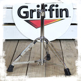 Extended Height Snare Drum Stand by GRIFFIN - Tall Adjustable Height Snare Stand For Practice Pad by GeekStands.com