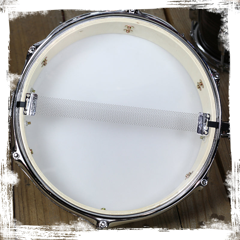 Piccolo Snare Drum 13" x 3.5" by GRIFFIN - 100% Poplar Wood Shell with Black PVC & White Coated Drum Head - Drummers Acoustic Marching Kit Percussion by GeekStands.com