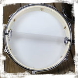 Piccolo Snare Drum 13" x 3.5" by GRIFFIN - 100% Poplar Wood Shell Black PVC & White Coated Drum Head by GeekStands.com