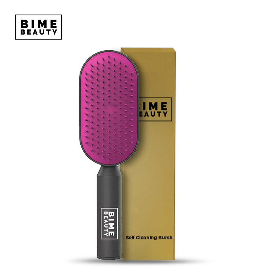 Self-Cleaning Hair Brush by BimeBeauty