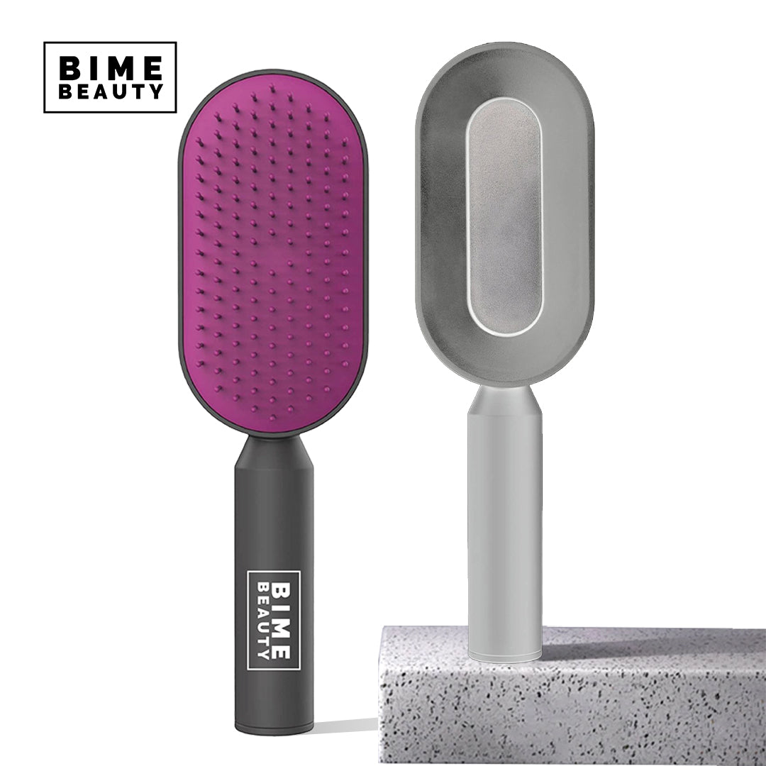 Self-Cleaning Hair Brush by BimeBeauty