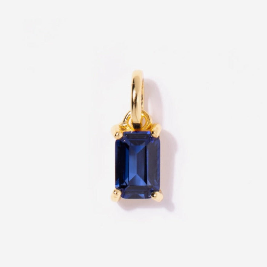 Sapphire Necklace Charm by Little Sky Stone