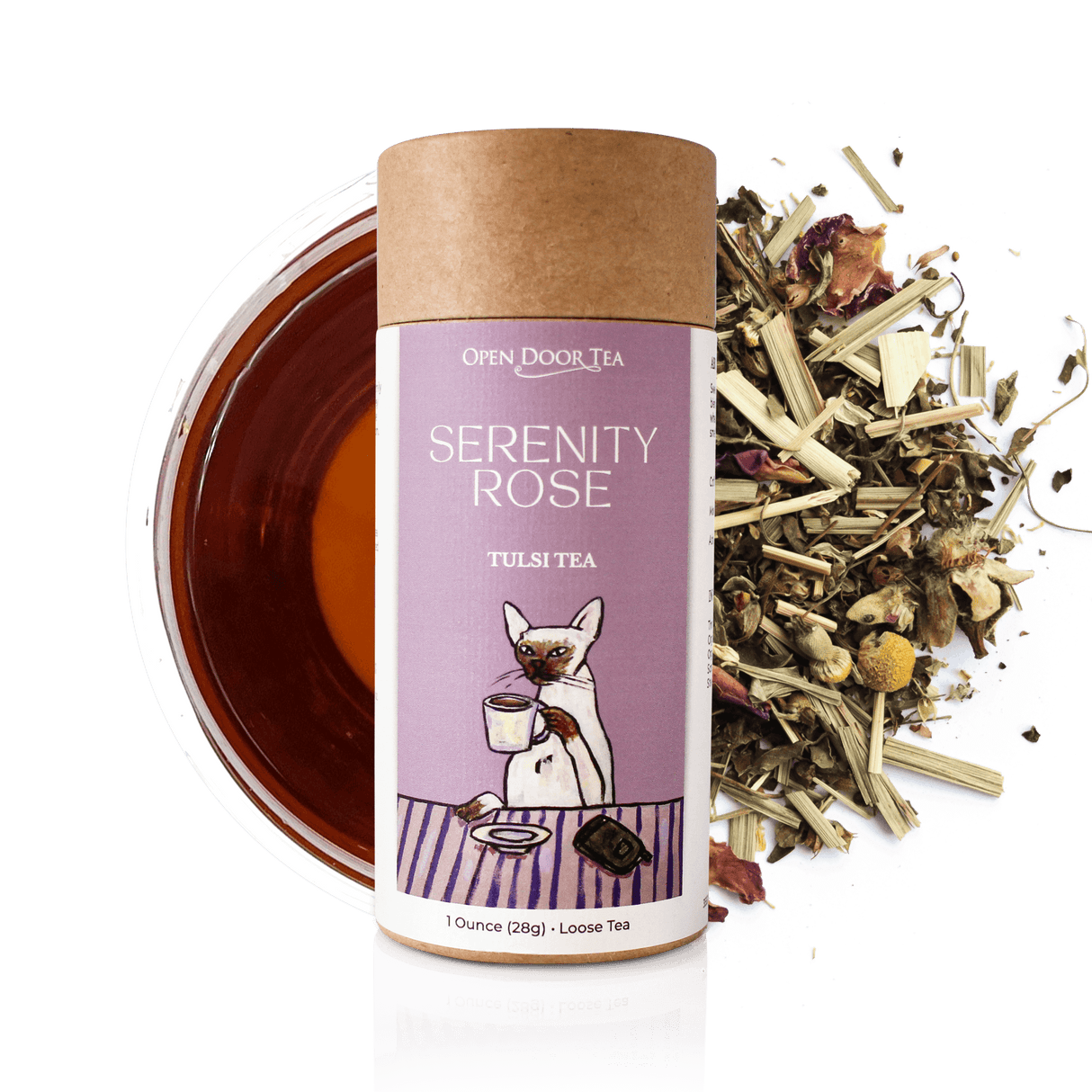 Serenity Rose by Open Door Tea CT