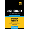 Theme-based dictionary British English-Hebrew - 3000 words