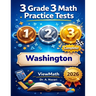 3 Washington SBA Grade 3 Math Practice Tests: Full-Length Test Prep with Detailed Answer Explanations