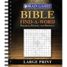 Brain Games - Bible Find a Word: Parables, Prayers, and Prophets - Large Print