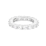 CZ Round Accented Band Ring by Madeline Love