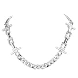 Metal Chain Link Necklace by Madeline Love