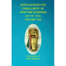Applications For Enrollment of Choctaw Newborn Act of 1905 Volume XIII