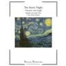 The Starry Night Cross Stitch Pattern - Vincent van Gogh: Regular and Large Print Cross Stitch Pattern