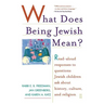 What Does Being Jewish Mean?: Read-Aloud Responses to Questions Jewish Children Ask about History, Culture, and Religion