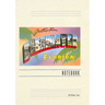 Vintage Lined Notebook Greetings from Clearwater, Florida