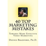 40 Top Marketing Mistakes: Towards More Effective Video Marketing