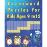Crossword Puzzles for kids ages 9 to 12: kids Activity work Book Picture Crossword Puzzles book for super kids