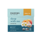 Organic Sleep With Me Herbal Tea, Caffeine Free, in Pyramid Tea Bags by Paromi Tea