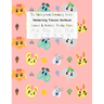 The Kindergarten Elementary Grades Handwriting Practice Notebook For Girls: Letter & Number Tracing Paper - VOL 11 - letter tracing books for children