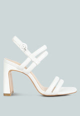 avianna slim block heel sandal by London Rag