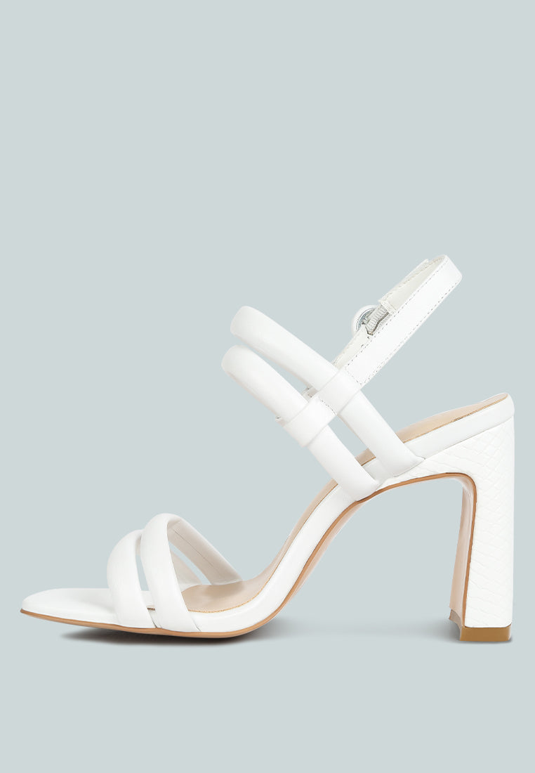 avianna slim block heel sandal by London Rag