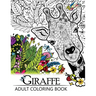 Giraffe Adult Coloring Book: Designs with Henna, Paisley and Mandala Style Patterns Animal Coloring Books