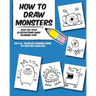 How to Draw Monsters: Step-by-Step Illustrations Make Drawing Easy