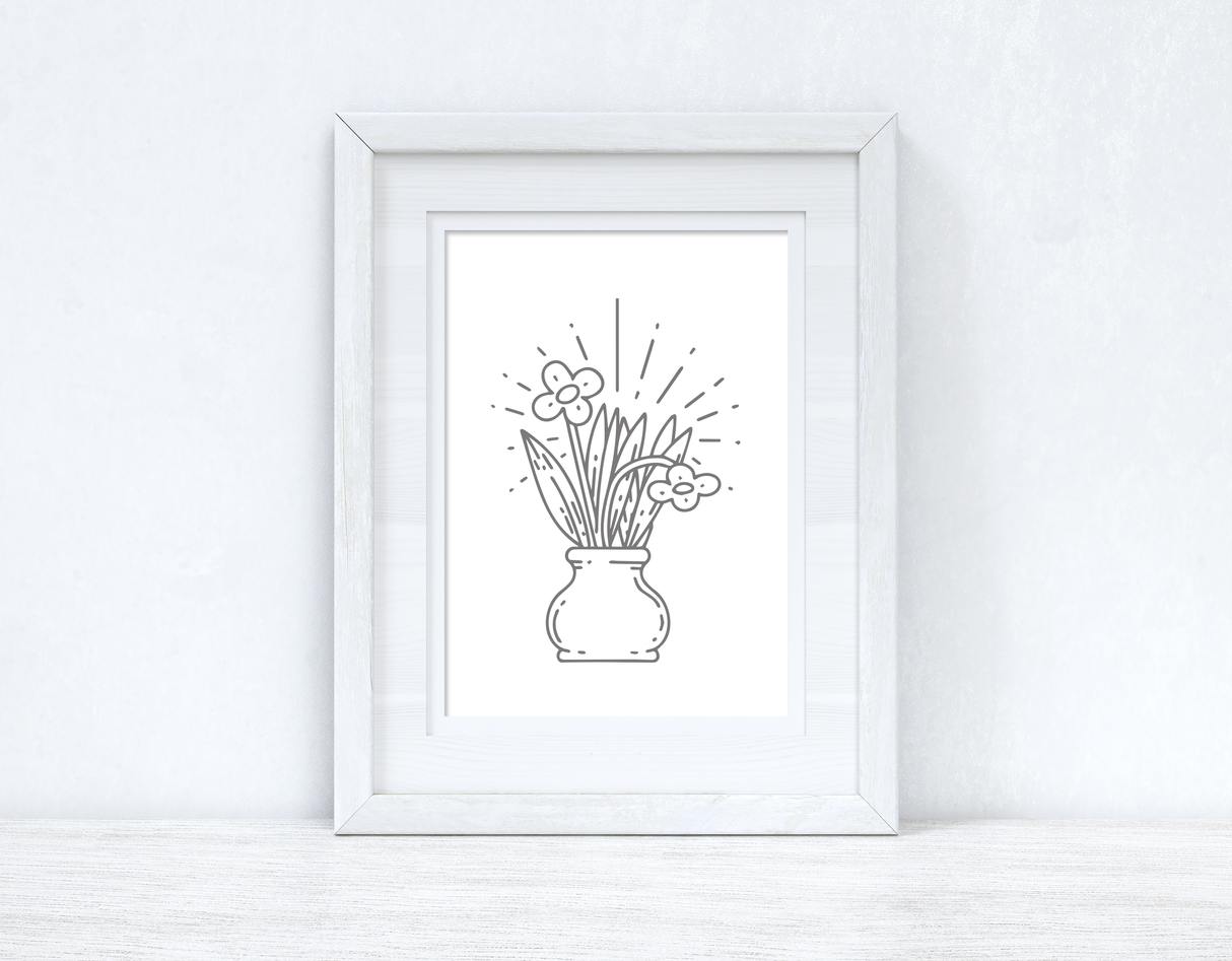 Spring Flowers Spring Seasonal Wall Home Decor Print by WinsterCreations™ Official Store