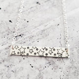 Star Lover Classic Bar Necklace by Salt and Sparkle