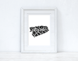 Stay Wild Animal Tiger Print Dressing Room Simple Wall Decor Print by WinsterCreations™ Official Store