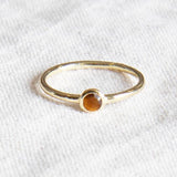 Tiger Eye Silver or Gold Ring by Tiny Rituals