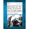 Materials for the Study of Private Law in Old Japan.