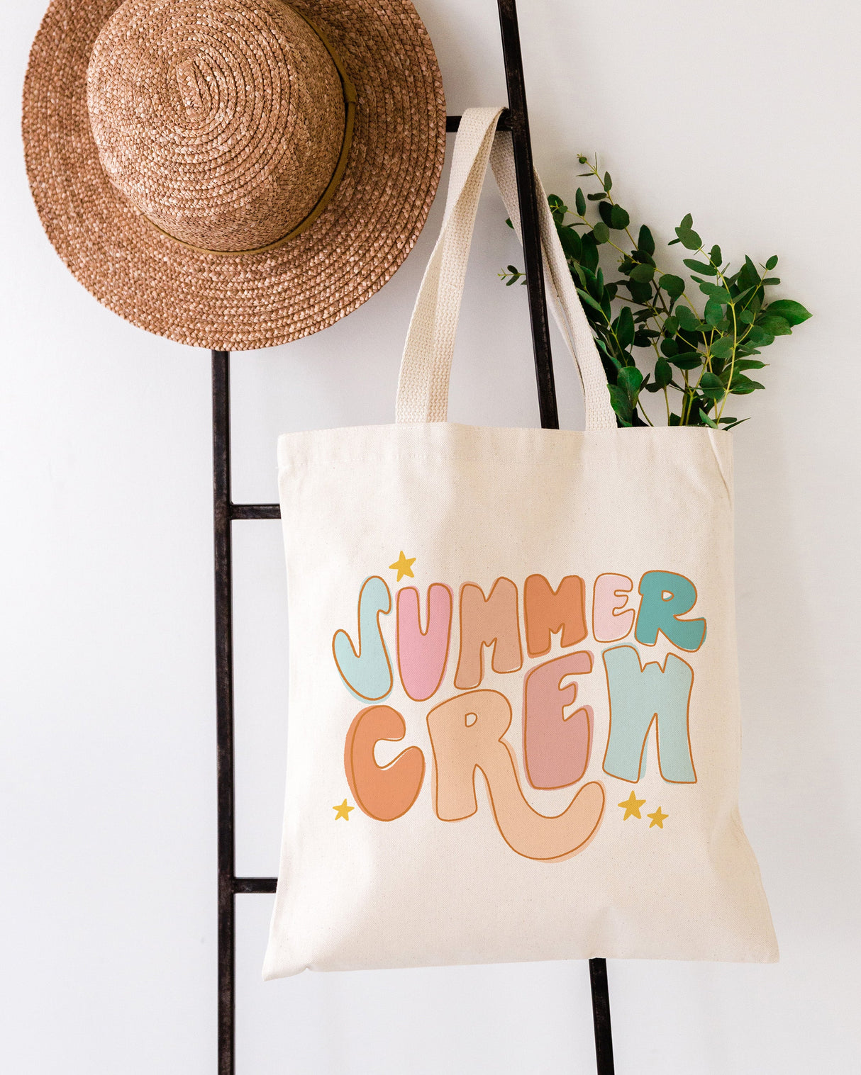 Summer Crew Cotton Canvas Tote Bag by The Cotton & Canvas Co.