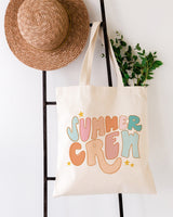 Summer Crew Cotton Canvas Tote Bag by The Cotton & Canvas Co.